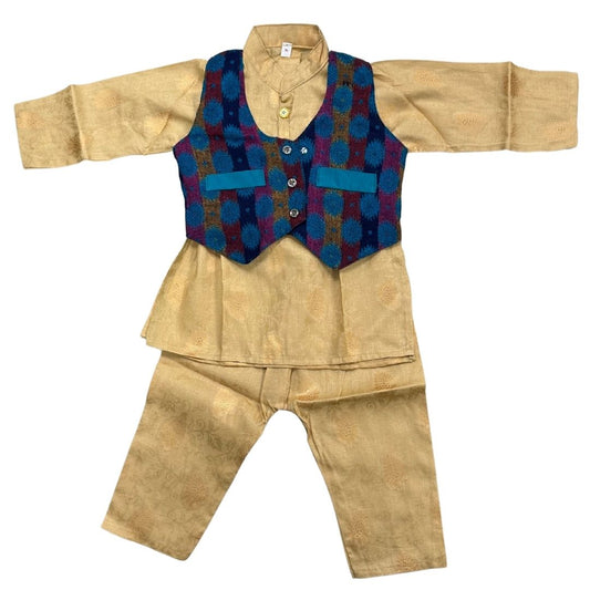 Baby Boy Nepali Waistcoat Suit