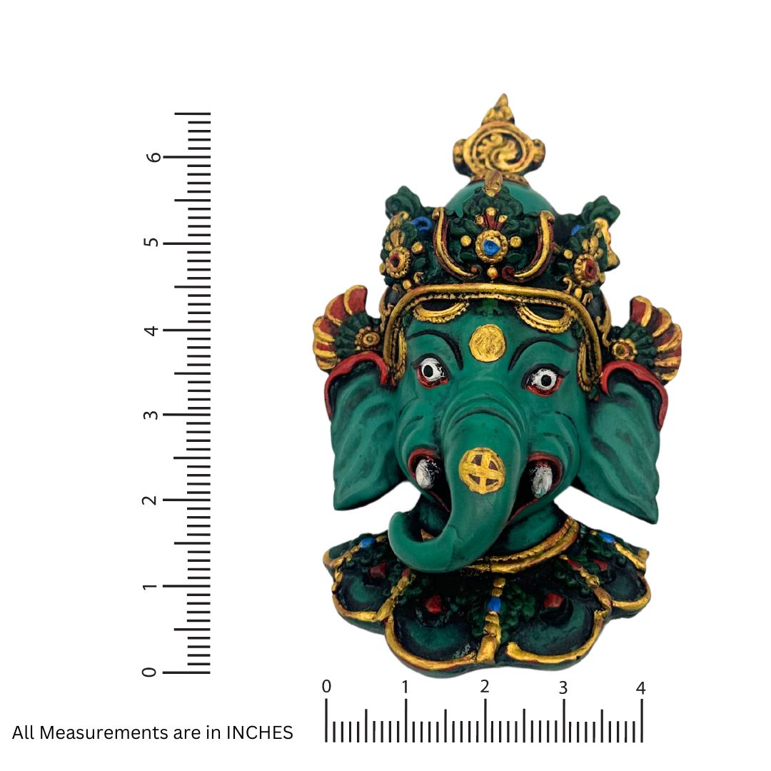 Nepali Ganesh Mask Showpiece