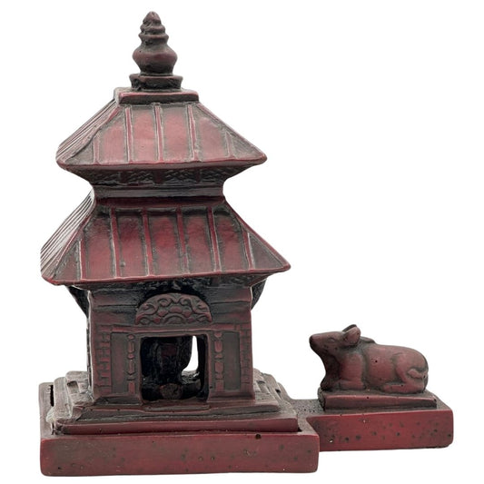 Miniature Nepali Pashupatinath Temple Showpiece